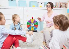 img 2 attached to Enhance Early Math Skills With WinSpin'S Interactive 12" Spinning Wheel Teaching Aid - Perfect For Homeschooling!