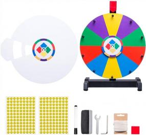 img 1 attached to Enhance Early Math Skills With WinSpin'S Interactive 12" Spinning Wheel Teaching Aid - Perfect For Homeschooling!