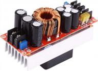1500w dc-dc voltage numerical control step up converter, 30a boost power module 10-60v to 13-97v constant current voltage regulator booster logo