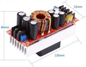img 2 attached to 1500W DC-DC Voltage Numerical Control Step Up Converter, 30A Boost Power Module 10-60V To 13-97V Constant Current Voltage Regulator Booster