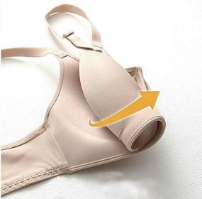 img 1 attached to Pack Of 5,Women Comfort No Wire Bras Seamless No Show Bra Pack