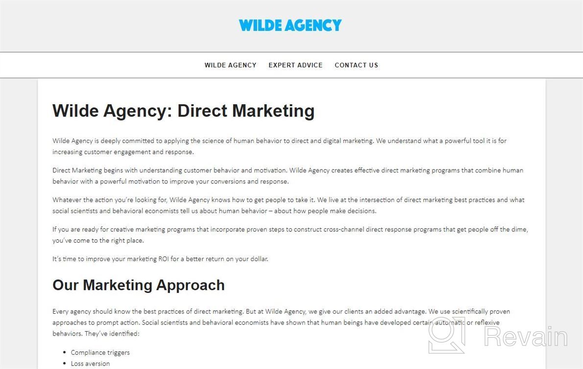 img 1 attached to Wilde Agency review by Vincent Poolaw