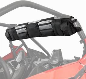 img 4 attached to 🧳 Kemimoto UTV Roll Cage Organizer & Cargo Storage Bag - Compatible with Pioneer, Polaris Ranger RZR, & Most Full Size UTVs