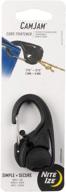 🔒 nite ize ss-sms-9001203 camjam cord tightener - black, single pack: эффективное и надежное средство для натяжки логотип