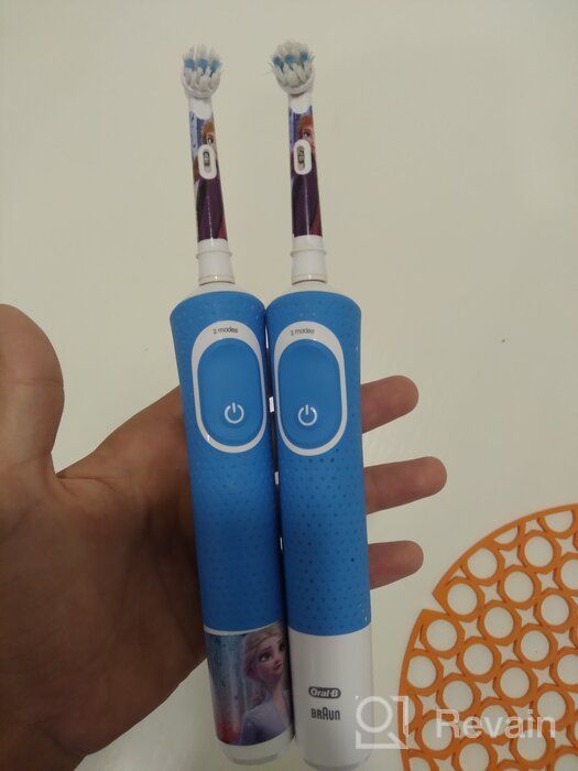 img 1 attached to Oral-B Vitality Kids Frozen D100.413.2K review by Makoto Maeda ᠌
