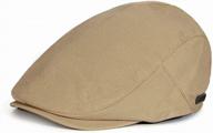 faleto men's newsboy hat - classic flat cap for winter, spring, and fall - perfect for driving, hunting, and more logo