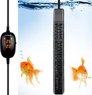 🐠 joyohome aquarium heater: 300w/500w thermostat fish tank heater with dual led temp controller for marine and freshwater tanks логотип