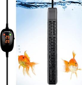 img 4 attached to 🐠 JOYOHOME Aquarium Heater: 300W/500W Thermostat Fish Tank Heater with Dual LED Temp Controller for Marine and Freshwater Tanks