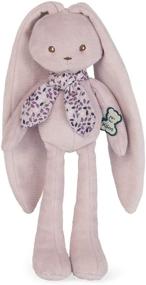 img 3 attached to Обнимайтесь с Kaloo Lapinoo: вельветовый кролик для машинной стирки для ваших малышей - идеальный подарок для детей от 0+ (розовый, высота 10 дюймов)