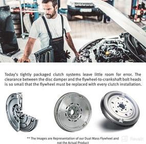 img 3 attached to 🔧 Upgraded SchaefflerLuK DMF023 Dual Mass Flywheel for Improved Performance - OEM Dual Mass Flywheel with LuK Replacement Clutch Parts