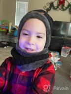 img 1 attached to 🧣 Supstar Winter Circle Knitted Slouchy Boys' Accessories: Warmth and Style Combined review by Antonio Lofton