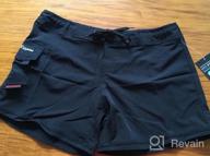 img 1 attached to Women'S 5" 4-Way Stretch Swim Shorts Boardshorts By Maui Rippers review by Dennis Brinson
