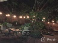img 1 attached to Enhance Your Outdoor Ambience With Bulbrite STRING15/E26-S14KT Incandescent String Lights: Perfect For Garden, Patio, Wedding, Party, Holiday, Lawn, And Landscape review by Dave Lopez
