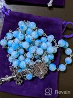 img 1 attached to 🔹 Catholic Miraculous Turquoise Jewelry for Boys at Nazareth Store review by David Strawn