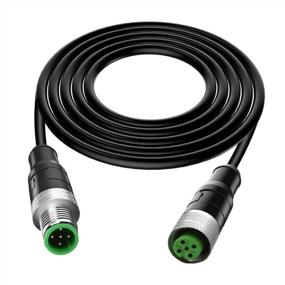 img 4 attached to High-Quality NMEA 2000 Field Assembly Terminator Connectors And Cables For Enhanced Garmin, Lowrance, Simrad, B&G Navico Network Performance (16.5 Feet Cable Length With Connectors)