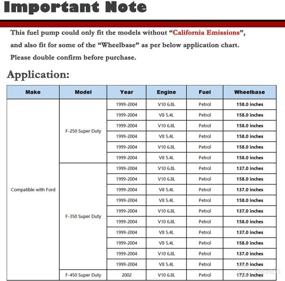 img 3 attached to 🔥 High-Quality Fuel Pump Assembly for Ford F-250 F-350 Super Duty 1999-2004 Center Tank: Ensure Efficient Fuel Delivery