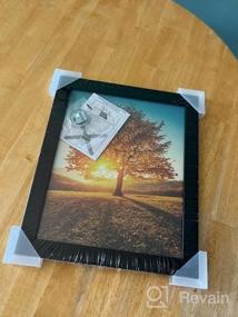 img 6 attached to 12X18 Driftwood Picture Frame By Americanflat- Durable Composite Wood With Shatterproof Glass -Can Hang On Both Horizontal And Vertical Format - Comes With Hanging Hardware For Easy Wall Mounting