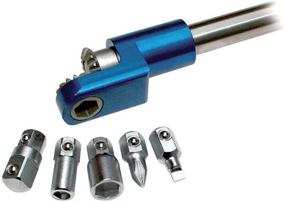 img 1 attached to 🔧 Motion Pro 90 Degree 1/4" Hex Driver Carb Tool - Easy Carb Maintenance with Variety of Bits