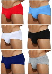 img 4 attached to Breathable Modal Boxer Trunks Underpants - Arjen Kroos Men'S Sexy Briefs For Enhanced Comfort