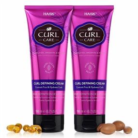img 4 attached to HASK CURL CARE Curl Defining Cream 2 Piece Bundle- Vegan Formula, Cruelty Free, Color Safe, Gluten-Free, Sulfate-Free, Paraben-Free