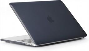 img 2 attached to Чехол Se7Enline для MacBook Pro 16 2021/2020/2019 - сверхтонкий жесткий чехол для A2141 с сенсорной панелью и крышкой для клавиатуры - кристально-черный