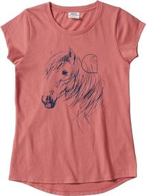 img 1 attached to Carhartt Graphic Sleeve T Shirt Sunkist Girls' Clothing in Tops, Tees & Blouses