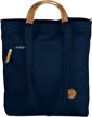 fjallraven totepack no 1 navy women's handbags & wallets at fashion backpacks logo