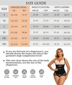 img 2 attached to YIANNA Women'S Tummy Control High Compression Thigh Slimmer Shapewear Shorts For Body Sculpting