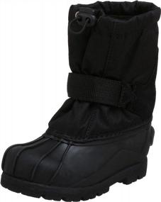 img 4 attached to Зимние ботинки для мальчиков Western Chief Tundra Toddler Black