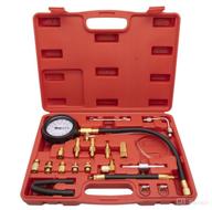 updated tu-114 fuel pressure gauge kit: 0-140 psi pump & injection tester for gasoline tools логотип