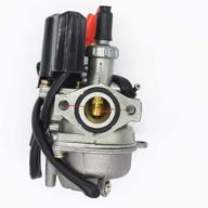 🔌 19mm electric choke mothar carburetor for honda 50cc 2 stroke engine kymco dio 50 sa50 sk50 sym dd50 zx50 af34/35 zx34/35 - 28-inch логотип