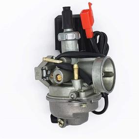 img 3 attached to 🔌 19mm Electric Choke MothAr Carburetor for Honda 50cc 2 Stroke Engine Kymco Dio 50 SA50 SK50 SYM DD50 ZX50 AF34/35 ZX34/35 - 28-inch