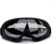 ultimate protection: adjustable uv protective motorcycle goggles for outdoor adventure logo