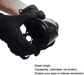 img 1 attached to Ultimate Protection: Adjustable UV Protective Motorcycle Goggles for Outdoor Adventure