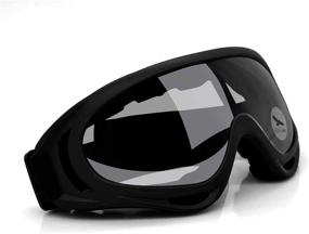 img 2 attached to Ultimate Protection: Adjustable UV Protective Motorcycle Goggles for Outdoor Adventure