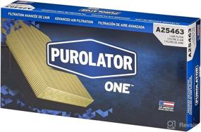 img 1 attached to 🌬️ Порочная фильтрующая система Purolator A25463 PurolatorONE Advanced: Революционный подход к очистке воздуха.