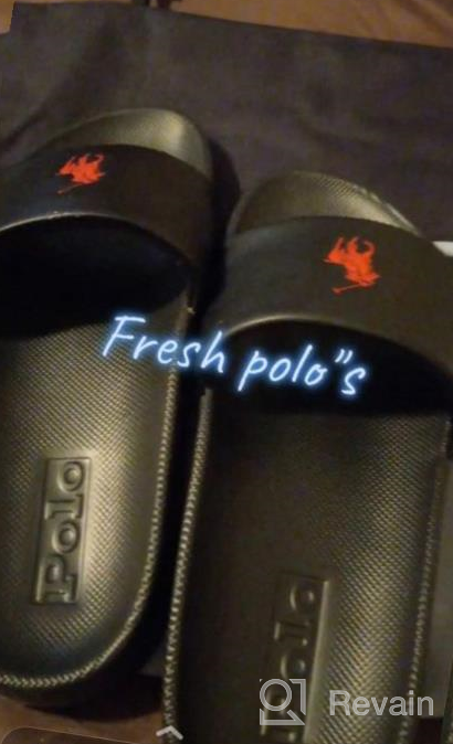 img 1 attached to Polo Ralph Lauren Cayson Black Men's Shoes and Athletic review by Thomas Taylor