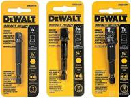 🔧 dewalt 3-piece socket adapter set: dw2541ir, dw2542ir, dw2547ir логотип