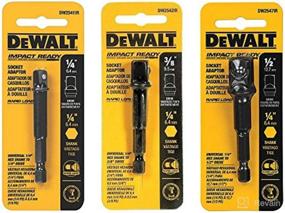 img 1 attached to 🔧 DeWalt 3-piece Socket Adapter Set: DW2541IR, DW2542IR, DW2547IR