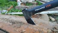 img 2 attached to 🪓 FISKARS X10-S Carpenter's Ax in Sleek Black/Orange - High-Performance Wood Cutting Tool review by Stanislaw Rogulski ᠌