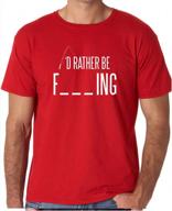 подарок от папы-любителя рыбалки: мужская футболка «я лучше буду рыбачить» от crazy bros tees - funny and sarcastic логотип