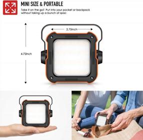 img 1 attached to Rechargeable Led Camping Lantern With Power Bank And Waterproof Design For Emergencies, Hiking And More