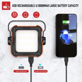 img 2 attached to Rechargeable Led Camping Lantern With Power Bank And Waterproof Design For Emergencies, Hiking And More