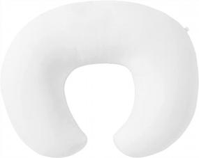 img 4 attached to Multifunctional Nursing Pillow And Positioner For Breastfeeding, Bottle Feeding, Baby Sitting, And Tummy Time Support, Propping Baby Pillow For Boys And Girls (Naked Pillow) By QUENESS
