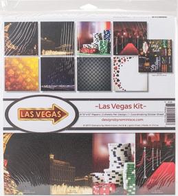 img 1 attached to Reminisce VE 200 Vegas Scrapbook Collection