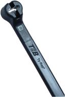 🔗 ms3367-2-0 black uv resistant 14-inch cable tie ty28mx (1000 count bag) logo