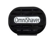 protect your omnishaver on-the-go with the black travel case: keep your blades sharp and clean! logo