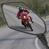 universal motorcycle mirrors handlebar compatible motorcycle & powersports logo