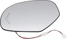 img 4 attached to Heated Left Driver Side Mirror Assembly Signal Glass, Back Plate, Compatible With Cadillac Escalade, Chevy GMC Avalanche, Silverado, Tahoe, Sierra, Yukon XL - Sold By Rugged TUFF