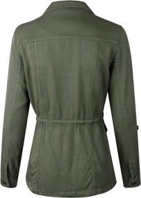 img 2 attached to Makeitmint Womens Utility Light Weight YJZ0067 BLUSH SML Women's Clothing : Coats, Jackets & Vests